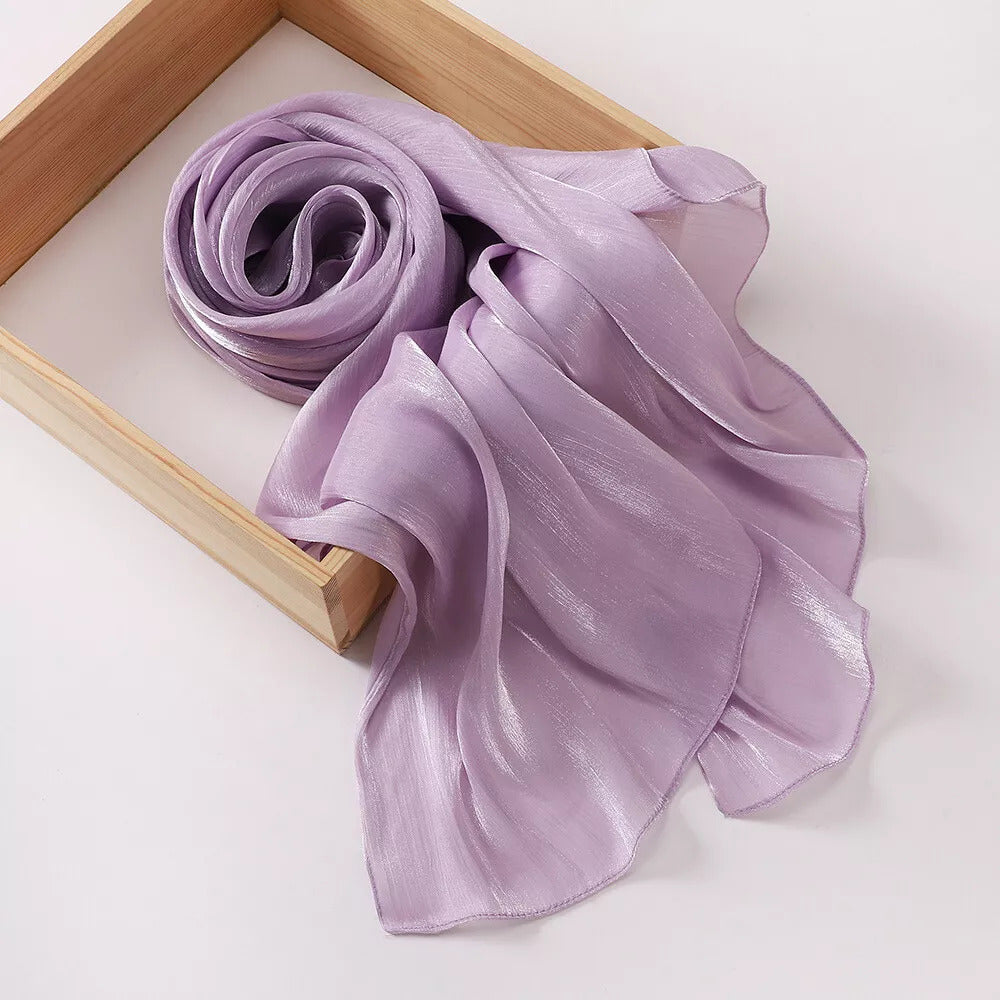 Hijab Mazana Premium Crepe Crinkle Satin