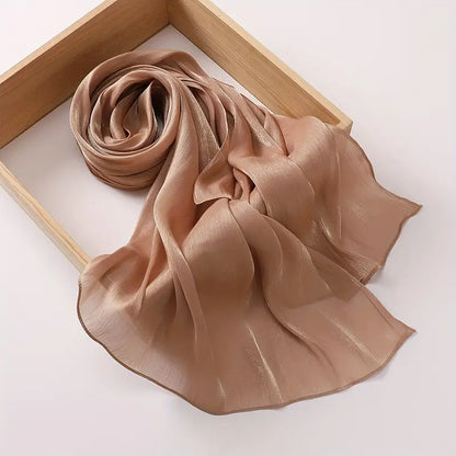 Hijab Mazana Premium Crepe Crinkle Satin